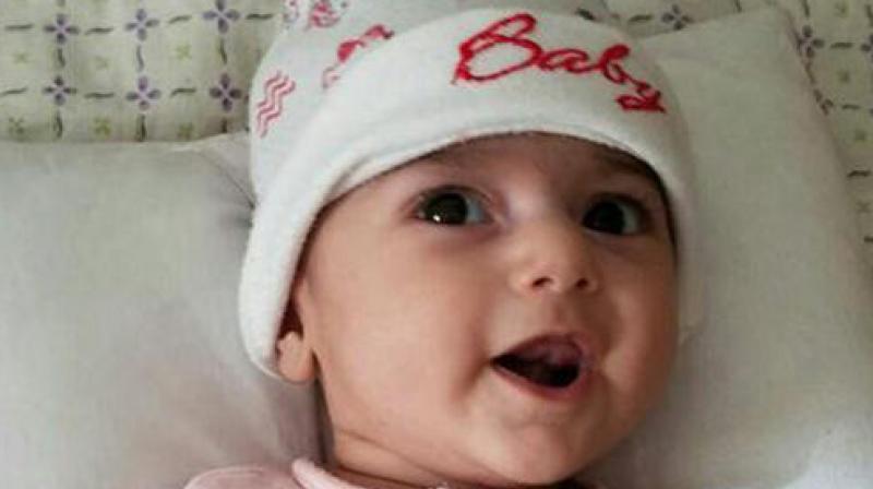 Iranian baby with heart defect impacted by Trumps travel ban doing well