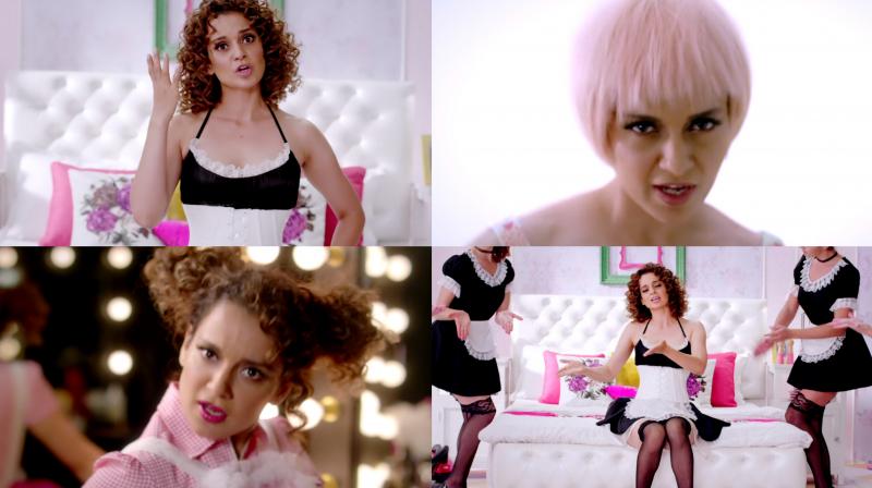 Screengrabs from the song video.