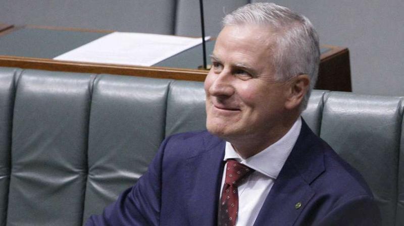 Michael McCormack, 53, was chosen by the Nationals -- the junior partner in the governing Liberal-National coalition -- to take over as leader and deputy PM in an internal party vote. (Photo: AP)