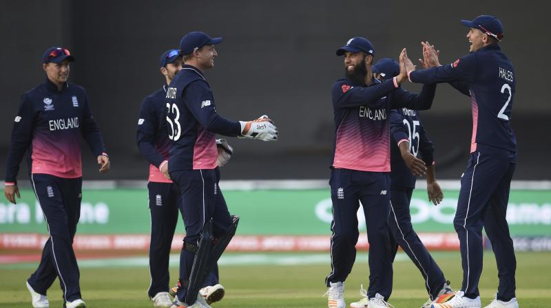 Hosts England booked their place in the semifinals of the ICC Champions Trophy with an 87-run win over New Zealand in Cardiff. (Photo: AP)
