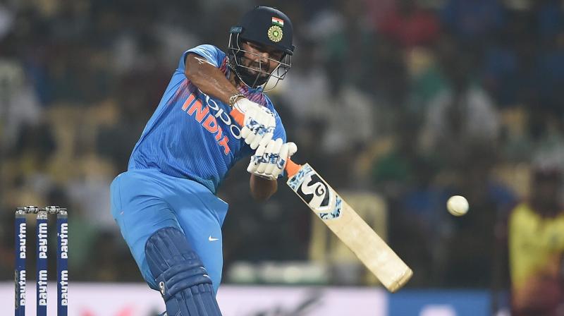 It also allows Pant the opportunity to make a late push for inclusion at the tournament, with captain Virat Kohli believing the final two games in Mohali and New Dehli the perfect opportunities for players to prove themselves. (Photo: PTI)