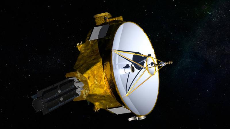 Artists impression of NASAs New Horizons spacecraft, en route to a January 2019 encounter with Kuiper Belt object 2014 MU69. (Photo: NASA)