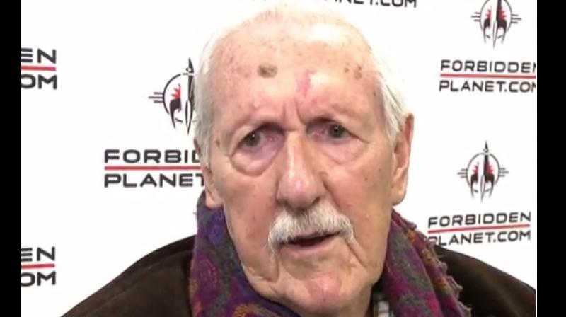 Aldiss was awarded the title of Grand Master by the Science Fiction and Fantasy Writers of America and was named an Officer of the Order of the British Empire by Queen Elizabeth II (Photo: Youtube screengrab/ RCN TV)