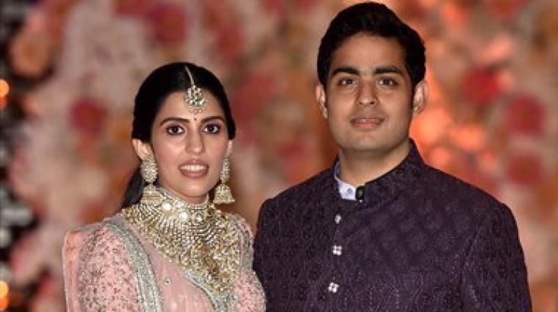 Akash had proposed to Shloka a couple of months ago at a private ceremony in Goa that was attended by both the families. (Photo: PTI)