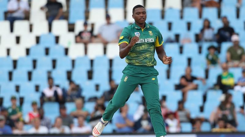 South African fast bowler Lungi Ngidi will miss all South Africas matches against Pakistan this season after suffering a knee injury. (Photo: BCCI)