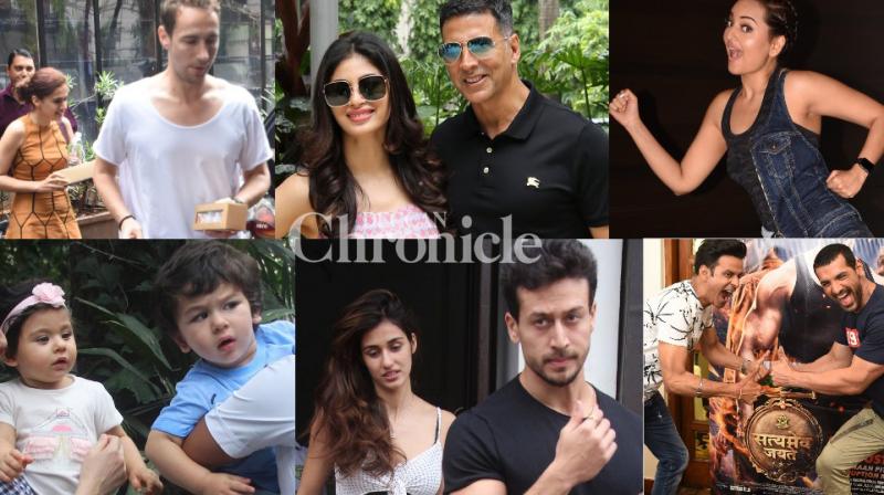 Taapsees special one, Taimur-Inaaya, Tiger-Disha together, others snapped