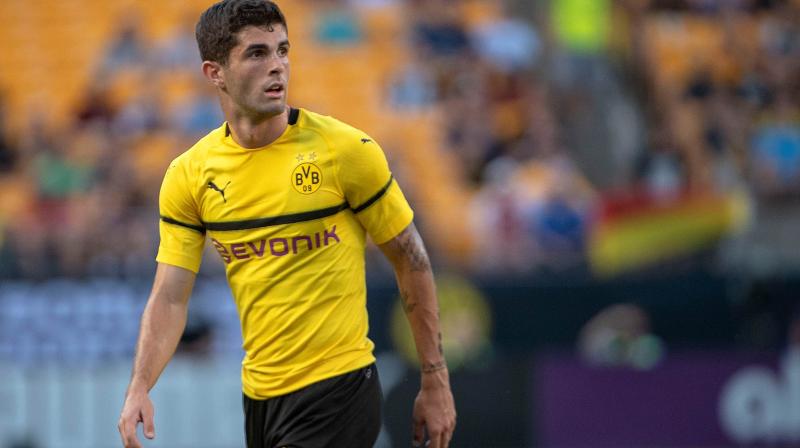 Head coach Lucien Favre often prefers England international Jadon Sancho on the right wing, leaving Pulisic, who has also been linked to Liverpool, to start just four of Dortmunds 14 Bundesliga games so far this season. (Photo: AFP)