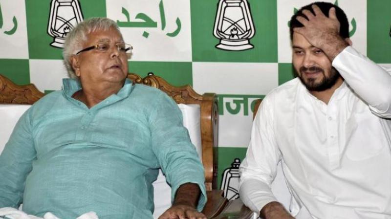 CBI has issued summon to Lalu Yadav, son Tejashwi in connection with alleged corruption in awarding the maintenance contract for two IRCTC hotels to a private firm. (Photo: File | PTI)