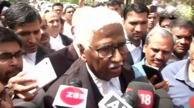 Salman Khan lawyer Mahesh Bora today said he has received threat calls on Thursday warning him not to appear for the actors bail plea in Jodhpur court on Friday. (Photo: ANI | Twitter)