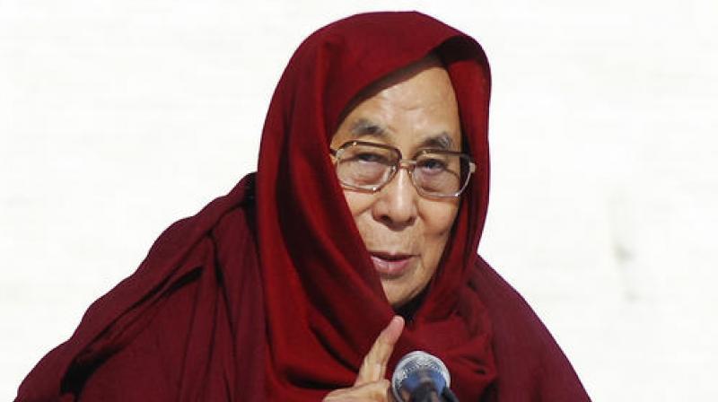 Exiled Tibetan spiritual leader, Dalai Lama. (Photo: AP)