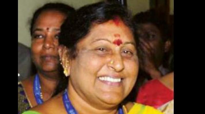 Mayor G. Padmavathi