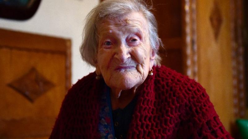 Emma Morano, 116, is the oldest living person in the world, and the only one left who has touched three centuries. (Photo: AFP)