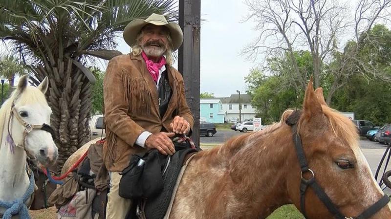 Tod \Doc\ Mishler said he sold all his possessions and set out for what he calls the \biblical wilderness.\ (Photo: Facebook)