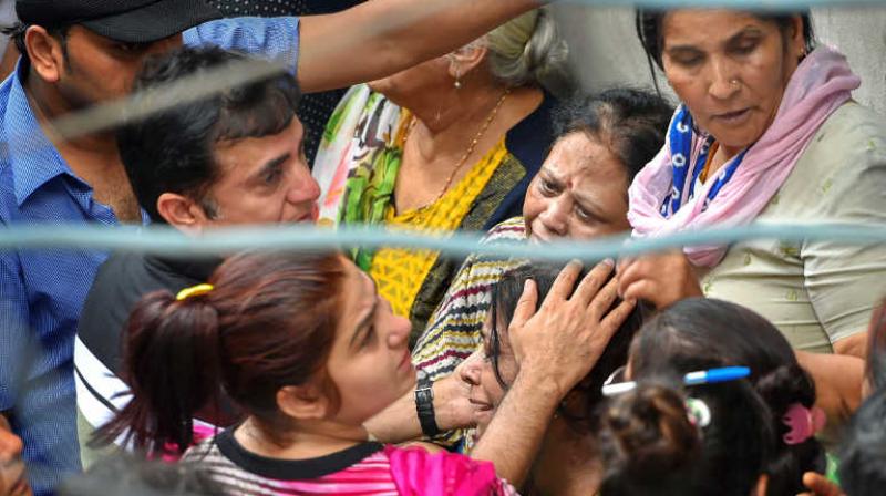 The kin of the deceased, however, claimed that the family members were killed. (Photo: PTI)