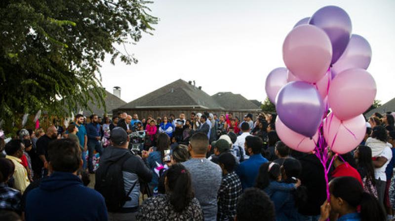 Over the past two weeks, Sherin brought the whole community together in the suburb, as countless volunteers searched in and around Richardson hoping to find her. (Photo: AP)