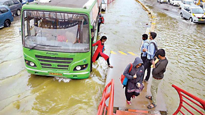 Further, the recent flooding near Ecospace on ORR and pothole-ridden roads have put at least 1.32 lakh employees in distress, apart from regular users of ORR.