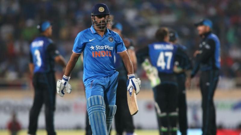 While MS Dhonis captaincy may not be under immediate threat but a series loss against New Zealand will certainly raise questions about Captain Cools ability to marshall his resources. (Photo: BCCI)