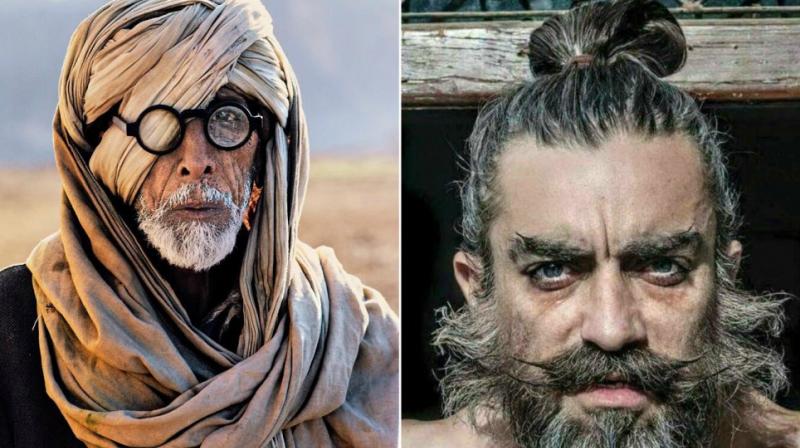 Amitabh Bachchan and Aamir Khans alleged leaked looks from Thugs Of Hindostan.