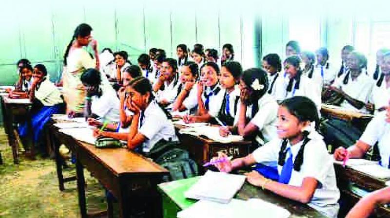 The government plans to spend as much as Rs 1.05 lakh per year on each student, on par with the corporate school spending on a child.
