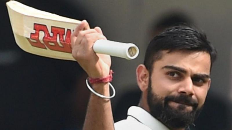 Virat Kohlis average in England lies at a paltry 14, which has given rise to talks about him playing County cricket, in order to acclimatise himself with the conditions in England. (Photo: PTI)