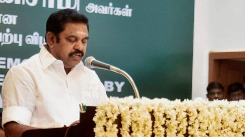 The Chief Minister reviewed the measures in a meeting attended by Municipal Administration and Rural Development Minister S P Velumani, Industries Minister M C Sampath, Revenue Minister R B Udhaya Kumar, Chief Secretary Girija Vaidyanathan and senior government officials. (Photo: PTI)