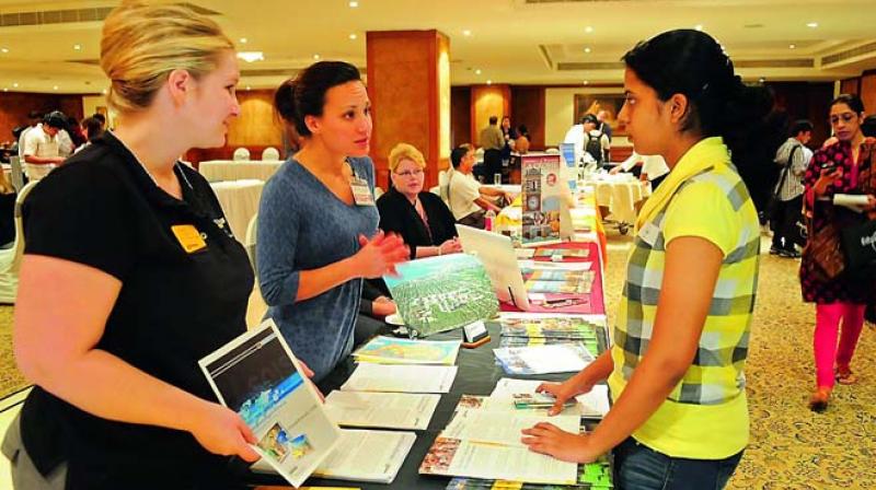 Universities and colleges in the United States are going extra mile to dispel fears in minds of students and recruiters from other countries, especially India, in the wake of new executive orders and immigration reforms proposed by president Donald Trump. (Representational image)