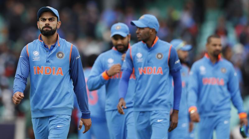 While India and South Africa have 120 points against their name, India are placed second on the basis of decimal points. (Photo: AP)