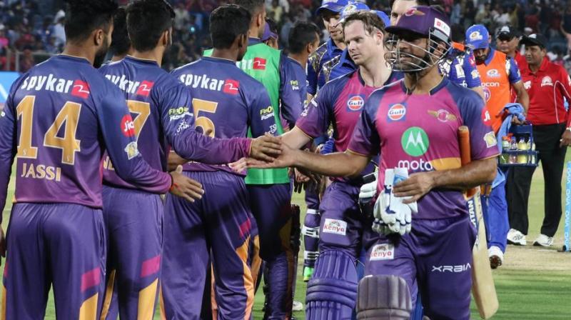 Steve Smith played an match-winning unbeaten innings of 84 from 54 balls to lead Rising Pune Supergiant to an enthralling 7-wicket win against Mumbai Indians. (Photo: BCCI)