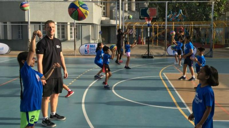 NBA said additional schools will be launched by NBA in India and around the world in the coming months. (Photo: NBA India)