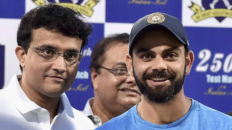 As per the post, Ganguly urged Murali Vijay and Ajinkya Rahane to play with more determination while asking Kohli not to make too many experiments. (Photo: PTI)