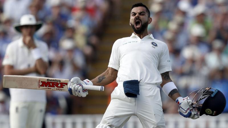 Kohli, who recently scaled to number one ranking in the Test cricket, has been in outstanding form, a glimpse of which was seen during the first Test of the ongoing five-match series against England in Edgbaston. (Photo: AFP)
