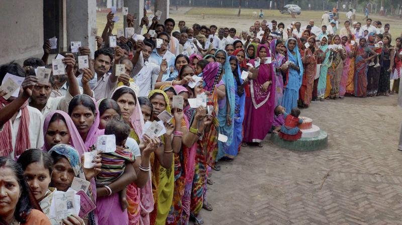 The Election Commission of India is contemplating to set up all-women polling stations at some places in Goa. (Photo: PTI/Representational)