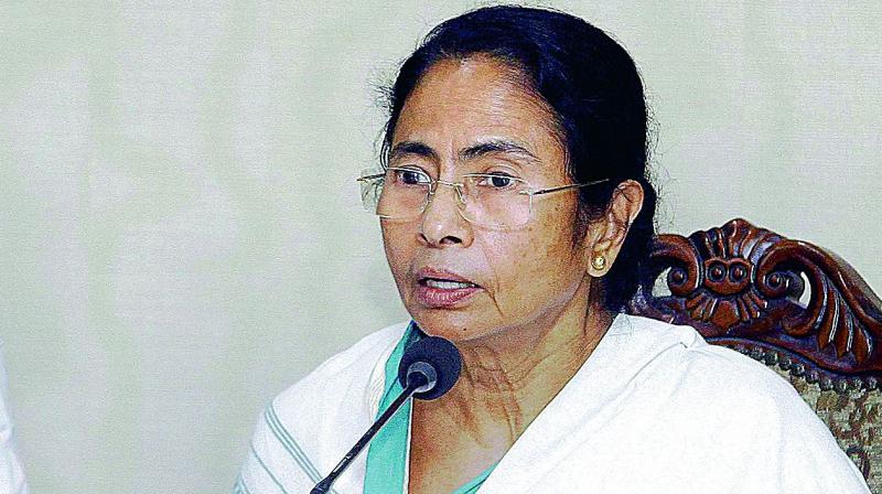 West Bengal Chief Minister and Trinamul chief Mamata Banerjee.
