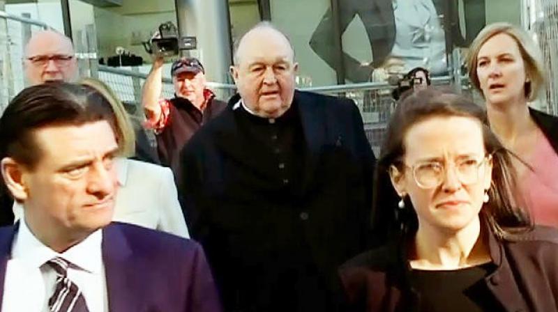Wilson was accused of covering up a serious indictable offence by another priest, James Fletcher, after being told about it in 1976 when he was an assistant parish priest in the state of New South Wales. (Photo: AP)