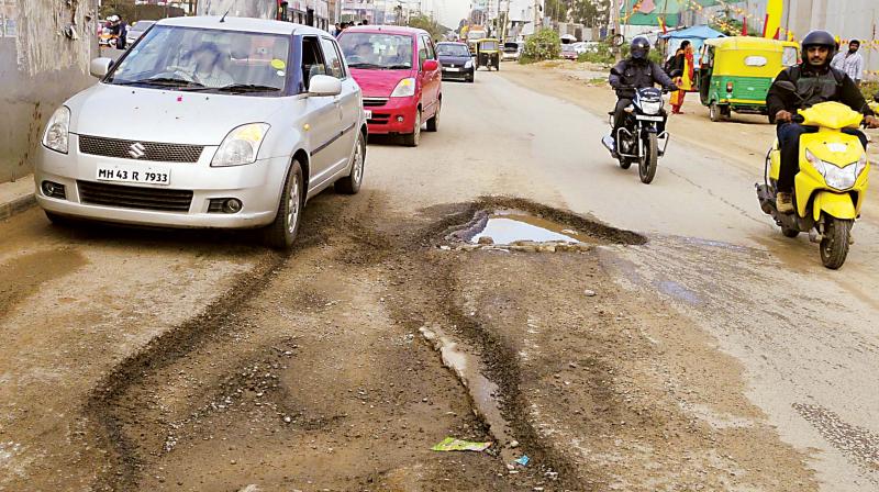 The Palike faced some serious questions when it failed to produce a measurement book related to pothole repair works in the 198 wards in the city. (Representional Image)