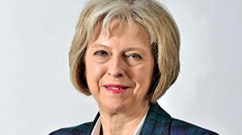 British Prime Minister  Theresa May