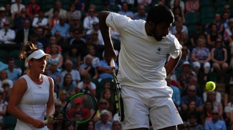 With Bopannas exit, Indias campaign in Wimbledon has also folded.. (Photo: AFP)