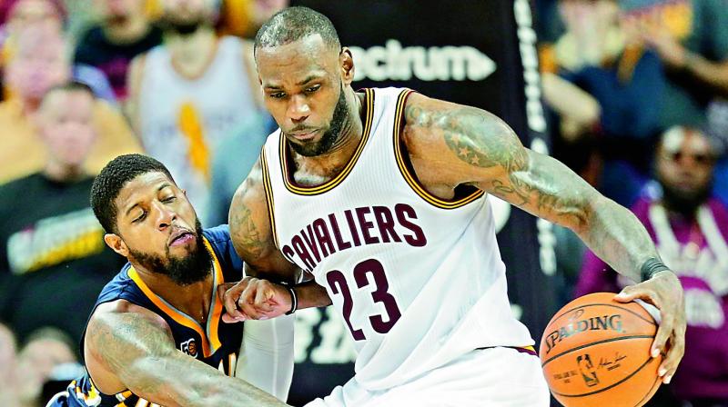 Cleveland Cavaliers will take on Indiana Pacers in the opening playoff game. (Photo: AP)