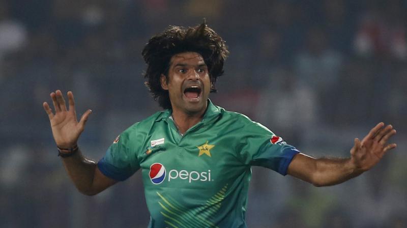 But Irfan ended up on the losing side anyway, as after he had bowled his maximum four overs, the Patriots chased down their target of 148 with seven balls to spare to win by six wickets. (Photo: AP)