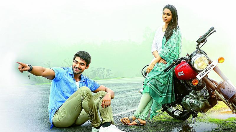 The first look of this film, starring Srinivas, Rakul Preet Singh and Pragya Jaiswal, was released on Friday morning.