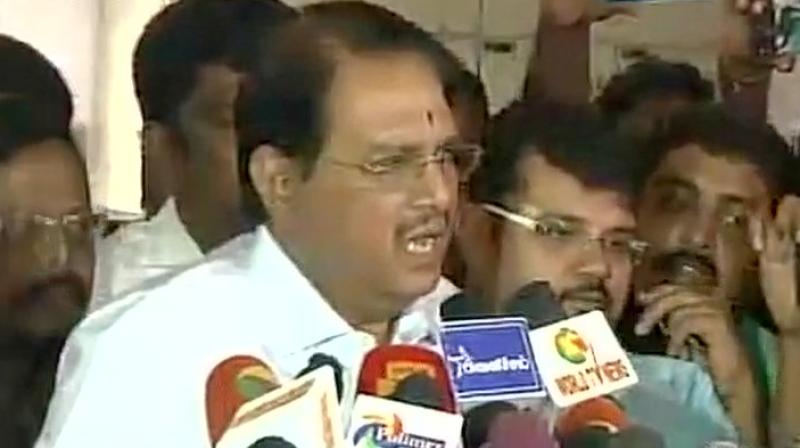 Former Tamil Nadu Chief Secretary P Rama Mohana Rao. (Photo: ANI Twitter)