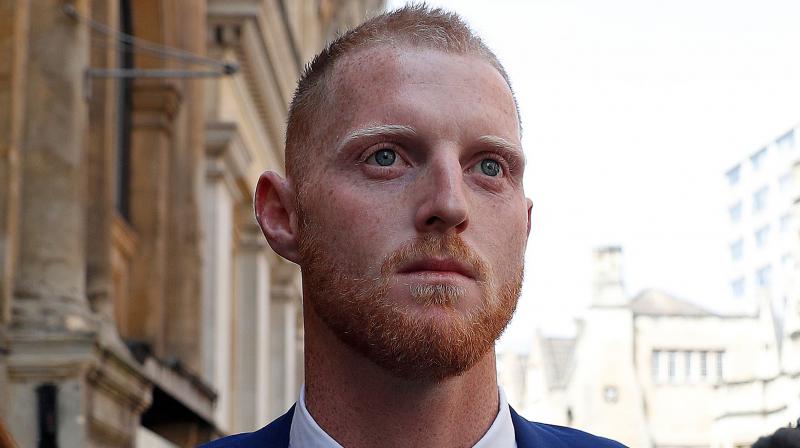 The court has seen security camera footage of Stokes, 27, brawling with Hale and Ali in a Bristol street. (Photo: AFP)