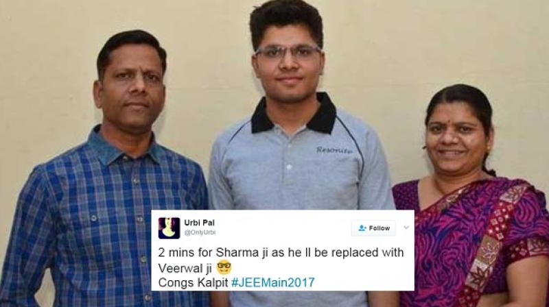 The boy from Udaipur scored 360/360 in the IIT JEE exam which is also the first time it has happened in the history of the exam. (Photo: Facebook/Twitter)