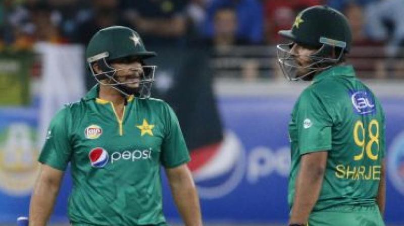 Pakistani cricket officials recently charged Sharjeel Khan and Khalid Latif for spot-fixing in a corruption probe that threatens to undermine the PSL. (Photo: AP)