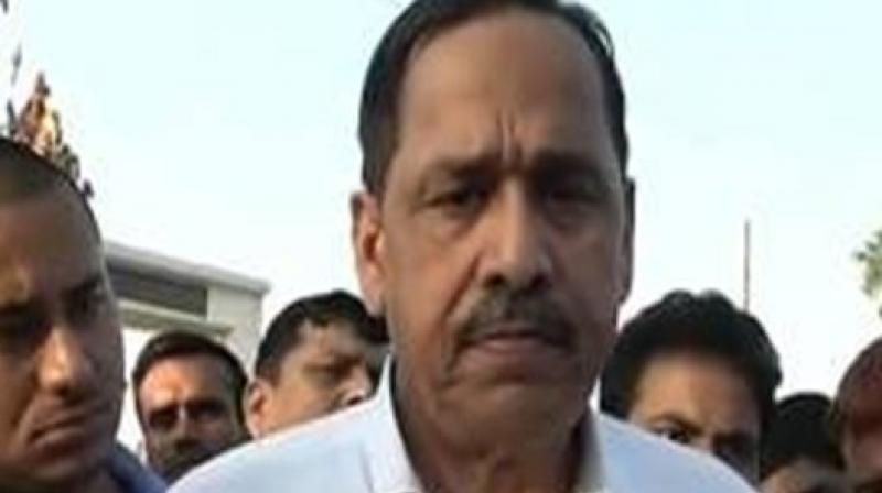 Senior BSP leader Naseemuddin Siddiqui and his son Afzal expelled from the party for indulging in anti-party activities. (Photo: ANI/Twitter)