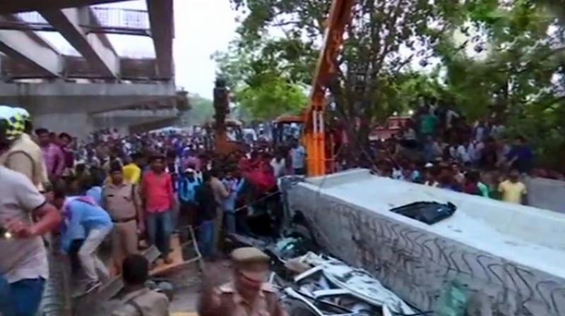 Uttar Pradesh Chief Minister Yogi Adityanath has expressed grief and directed administration to speed up rescue operation. (Photo: ANI | Twitter)
