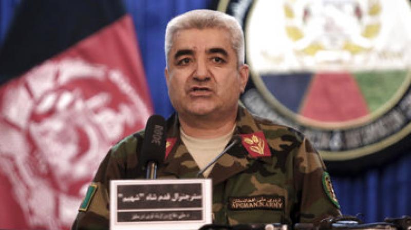 Afghan army chief Qadam Shah Shaheem (Photo: AP)