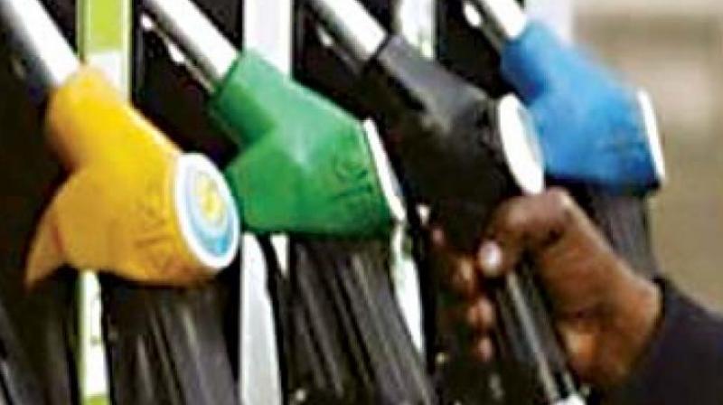 The ministry said that due to the increase in the international prices of petrol and diesel, during the last few weeks, the retail selling prices (RSP) of petrol and diesel at Delhi have risen to Rs 70.83 a litre and Rs 59.07 per litre respectively.  (Representational image)