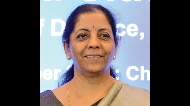 Defence minister Nirmala Sitharaman