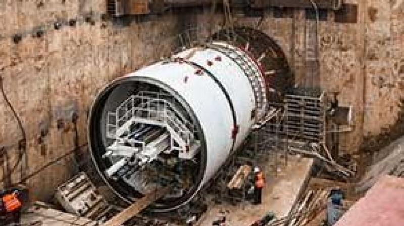 A majority of tunnel boring machine vehicles are imported.